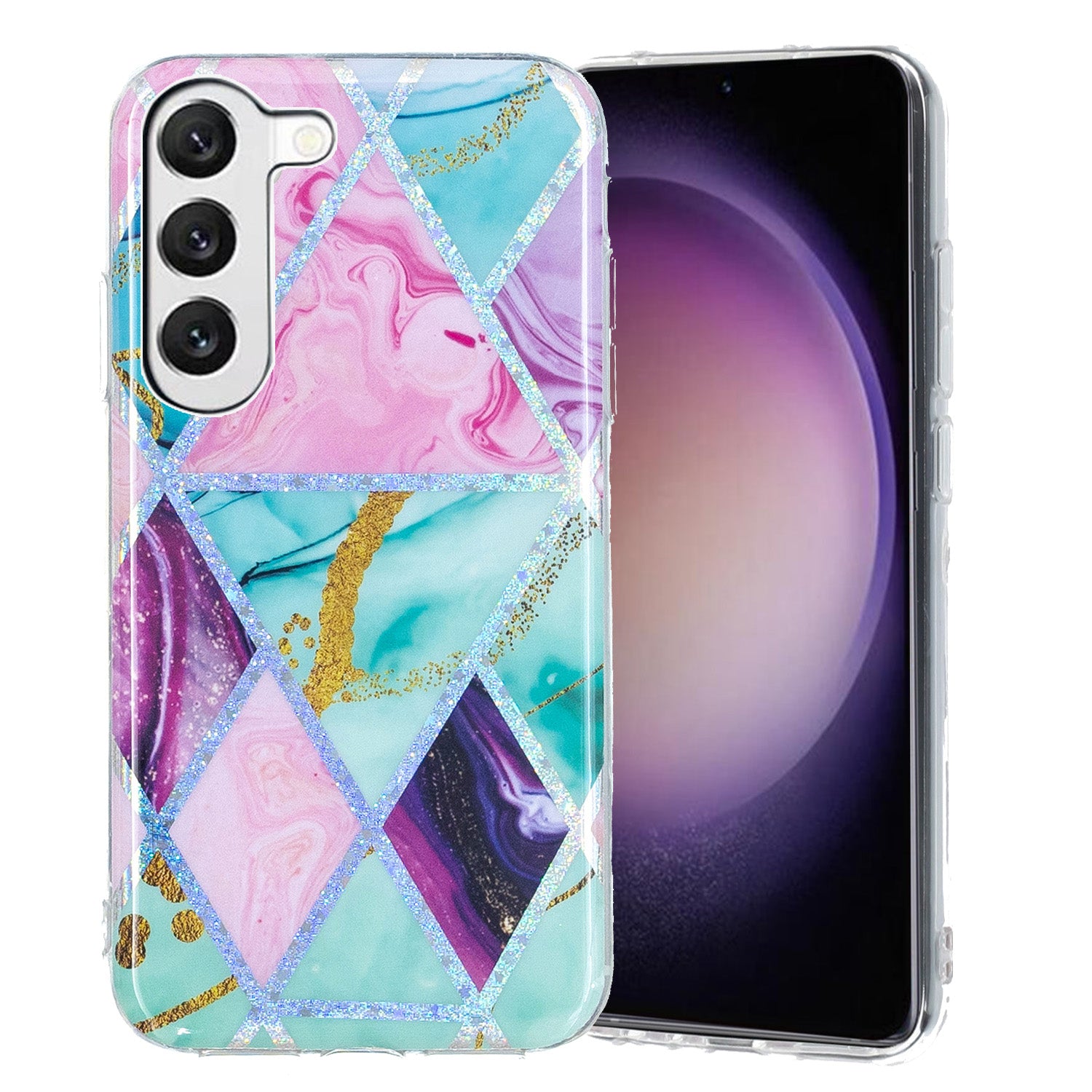 TPU Phone Case for Samsung Galaxy A14 5G Electroplating IMD Pattern Printed Phone Cover TPU Phone Case for Samsung Galaxy A14 5G Electroplating IMD Pattern Printed Phone Cover